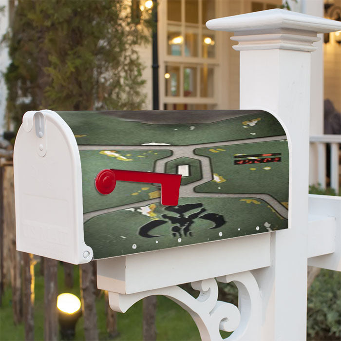 Star Wars Boba Fett Armor Magnetic Mailbox Cover 18" X 21" Outdoor Decor