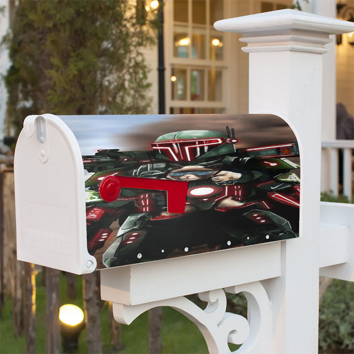 Star Wars Grumpy Cat Magnetic Mailbox Cover 18" X 21" Outdoor Decor