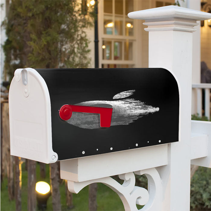 Star Wars Inspired Death Star Apple Magnetic Mailbox Cover 18" X 21" Outdoor Decor