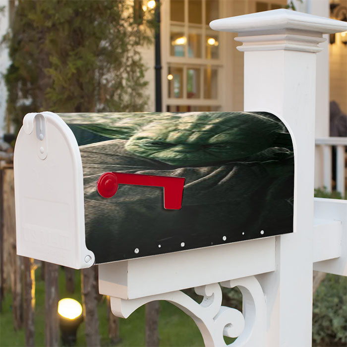 Star Wars Master Yoda Jedi Magnetic Mailbox Cover 18" X 21" Outdoor Decor