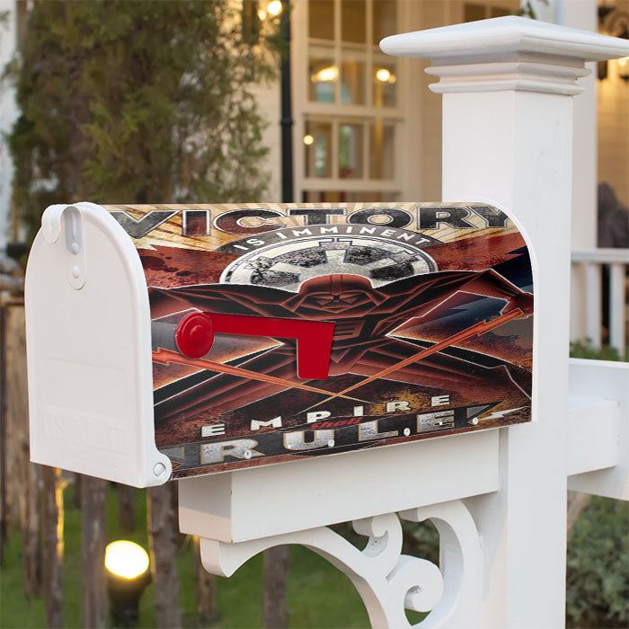 Star Wars Poster 5 Magnetic Mailbox Cover 18" X 21" Outdoor Decor