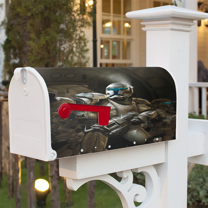 Star Wars Republic Commando Magnetic Mailbox Cover 18" X 21" Outdoor Decor