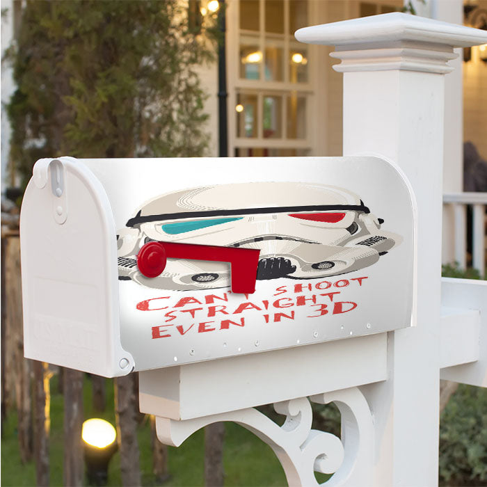 Star Wars Stormtrooper 06 Magnetic Mailbox Cover 18" X 21" Outdoor Decor