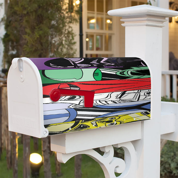 Star Wars Stormtrooper Pop Art Magnetic Mailbox Cover 18" X 21" Outdoor Decor