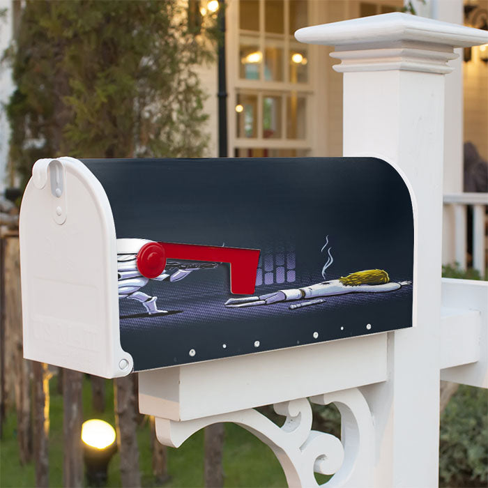 Star Wars Stormtrooper Thug Magnetic Mailbox Cover 18" X 21" Outdoor Decor