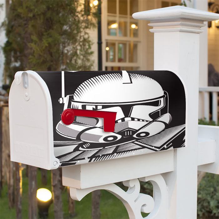 Star Wars Stormtrooper Vector Magnetic Mailbox Cover 18" X 21" Outdoor Decor