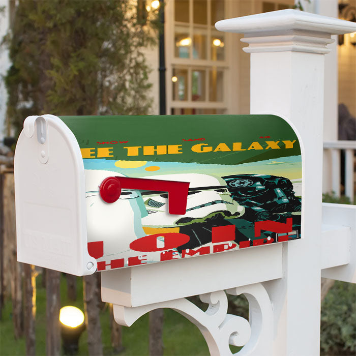 Star Wars Stormtroopers Quote Magnetic Mailbox Cover 18" X 21" Outdoor Decor
