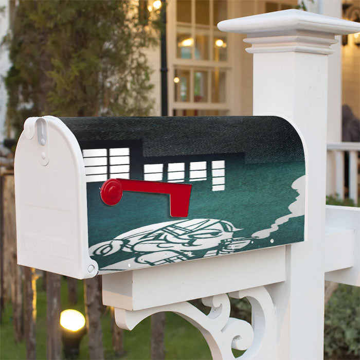Static Ramona Smoke Magnetic Mailbox Cover 18" X 21" Outdoor Decor