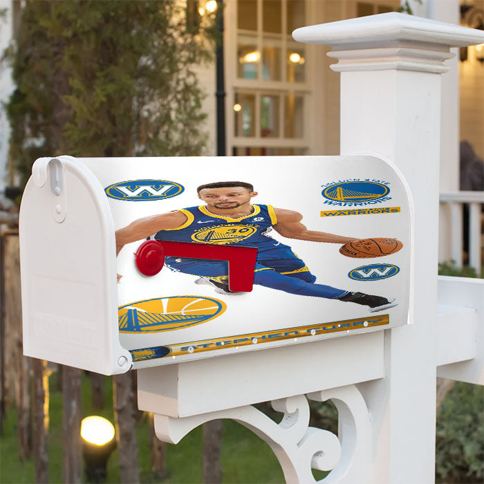 Stephen Curry Magnetic Mailbox Cover 18" X 21" Outdoor Decor