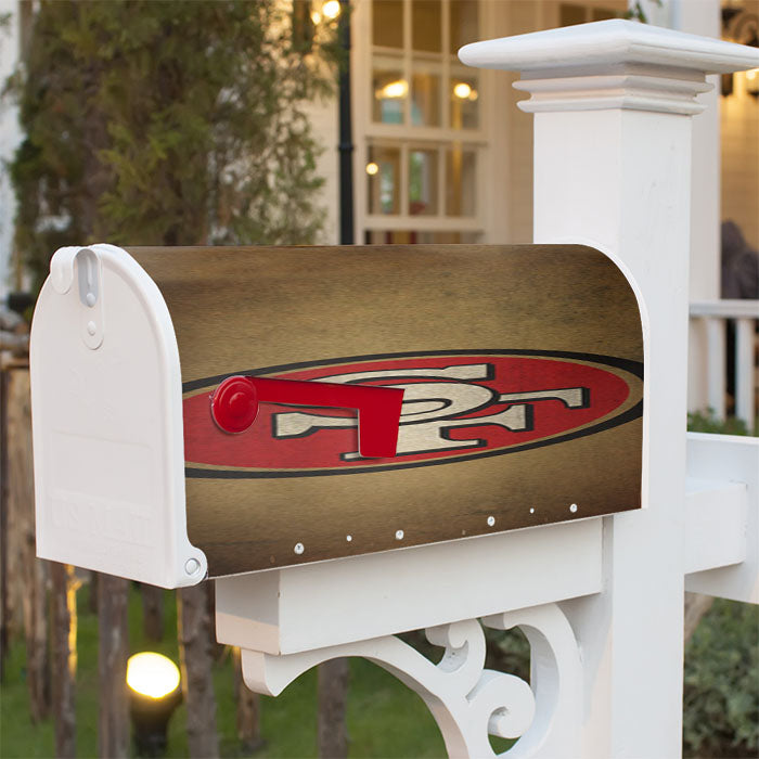 Super Bowl San Francisco 49Ers Magnetic Mailbox Cover 18" X 21" Outdoor Decor