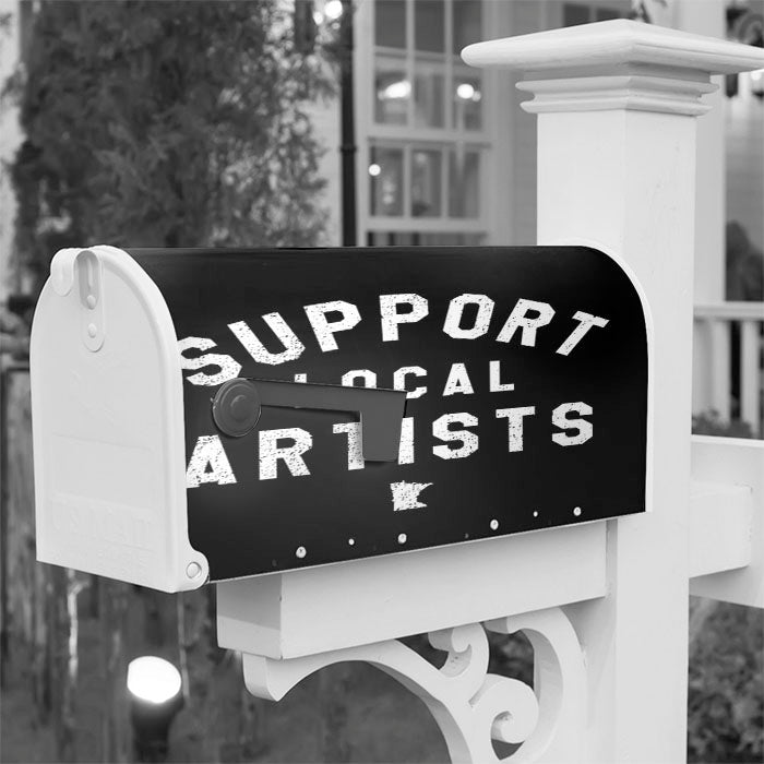 Support Local Artists - Minnesota Magnetic Mailbox Cover 18" X 21" Outdoor Decor