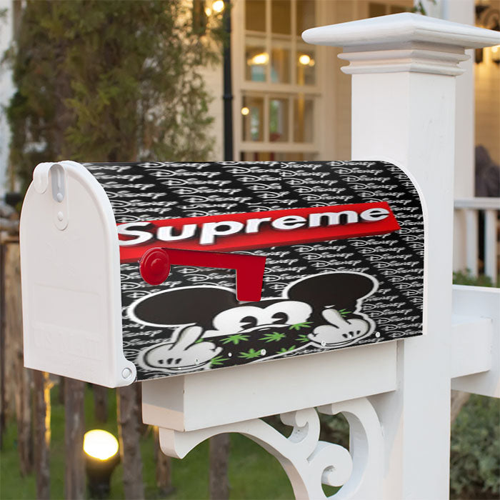 Supreme Mickey Mouse Magnetic Mailbox Cover 18" X 21" Outdoor Decor