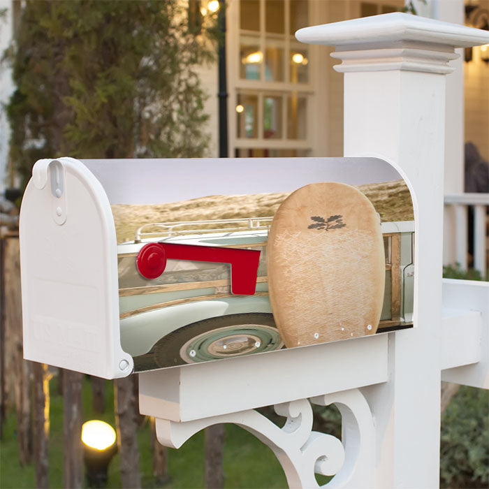 Surfing Volkswagen Magnetic Mailbox Cover 18" X 21" Outdoor Decor