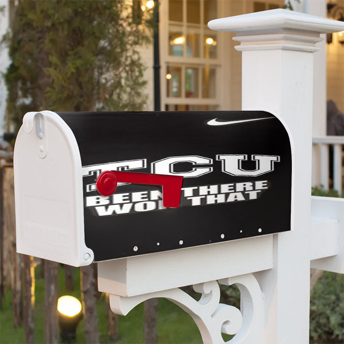 Tcu Been There Magnetic Mailbox Cover 18" X 21" Outdoor Decor