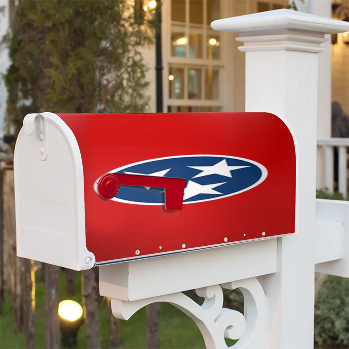Tennessee Flag Magnetic Mailbox Cover 18" X 21" Outdoor Decor