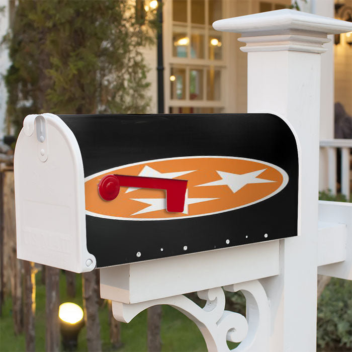 Tennessee Orange Tristar Magnetic Mailbox Cover 18" X 21" Outdoor Decor