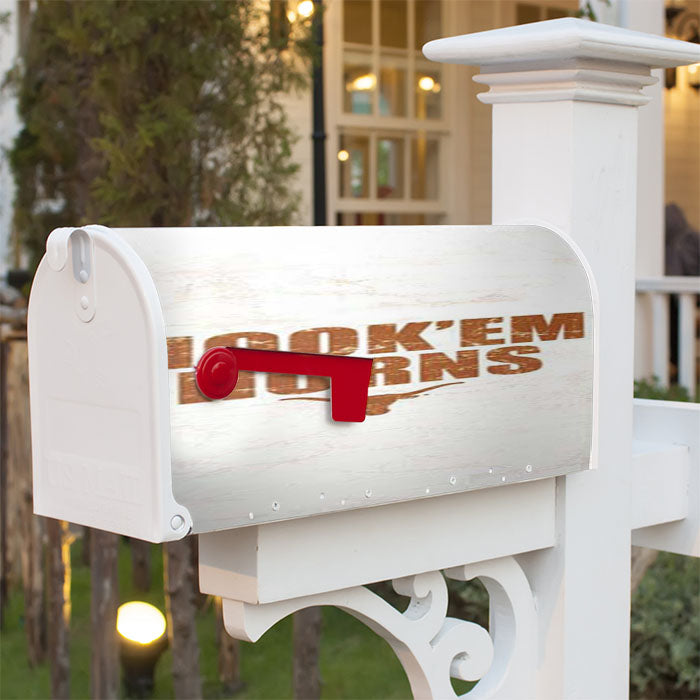 Texas A M Scratch Orange Magnetic Mailbox Cover 18" X 21" Outdoor Decor