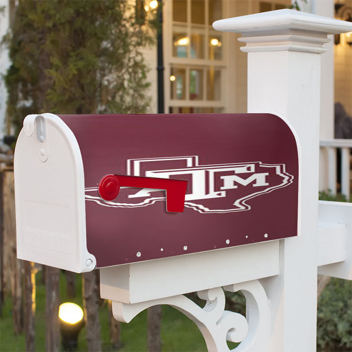 Texas A M Texas Logo Magnetic Mailbox Cover 18" X 21" Outdoor Decor