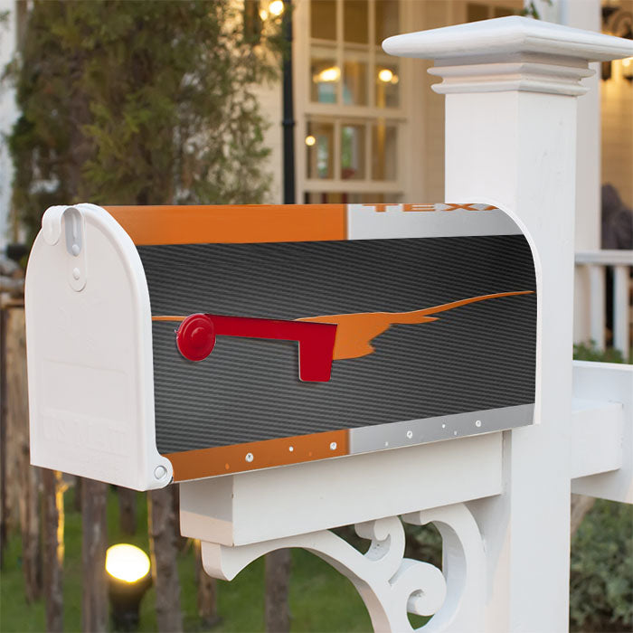 Texas Longhor Magnetic Mailbox Cover 18" X 21" Outdoor Decor