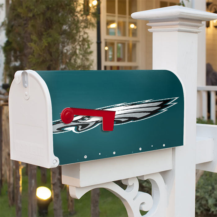 The 1996 Emblem Philadelphia Eagles Magnetic Mailbox Cover 18" X 21" Outdoor Decor