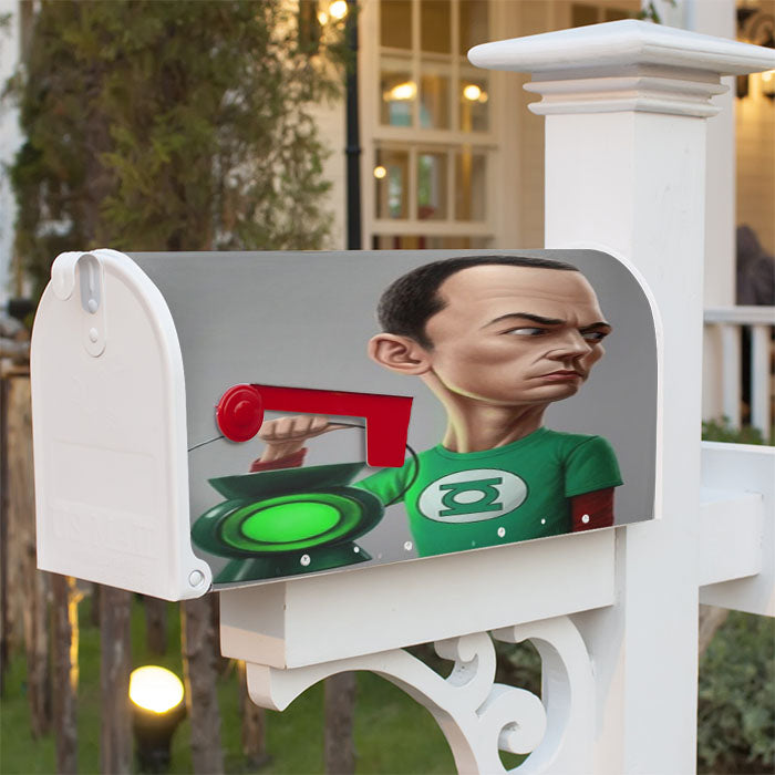 The Big Bang Theory Lamp Magnetic Mailbox Cover 18" X 21" Outdoor Decor