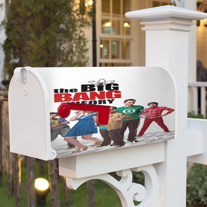The Big Bang Theory Poster Magnetic Mailbox Cover 18" X 21" Outdoor Decor