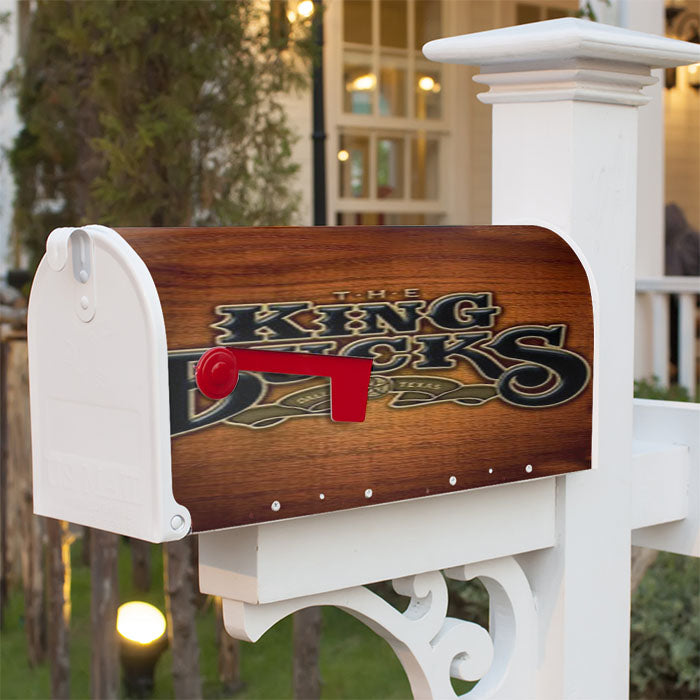 The King Bucks Magnetic Mailbox Cover 18" X 21" Outdoor Decor