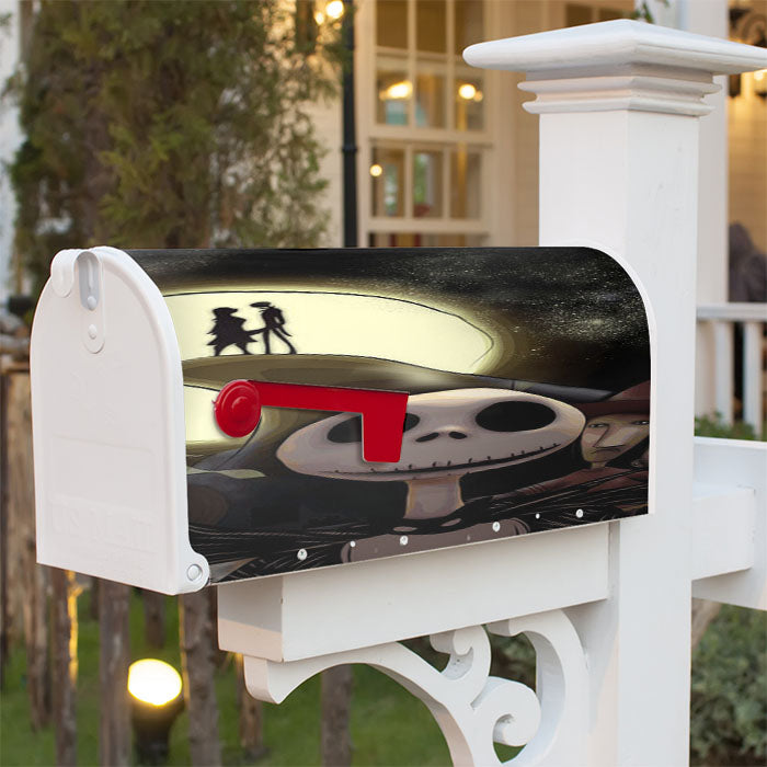 The Nightmare Before Christmas Disney 17 Magnetic Mailbox Cover 18" X 21" Outdoor Decor