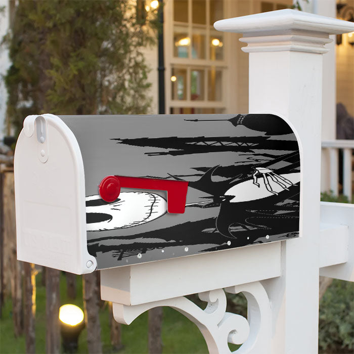 The Nightmare Before Christmas Disney 21 Magnetic Mailbox Cover 18" X 21" Outdoor Decor