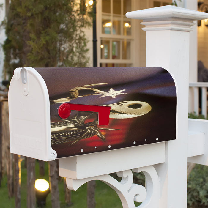 The Nightmare Before Christmas Disney 29 Magnetic Mailbox Cover 18" X 21" Outdoor Decor