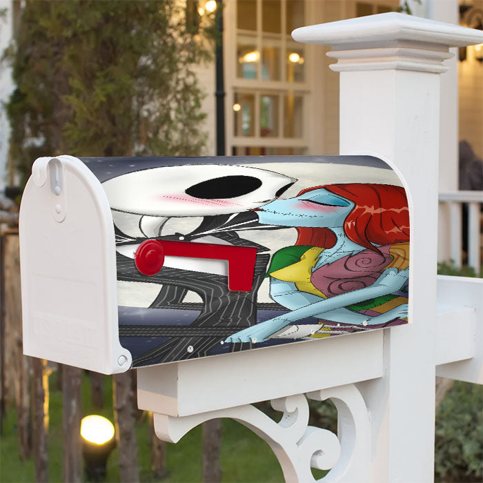 The Nightmare Before Christmas Disney 3 Magnetic Mailbox Cover 18" X 21" Outdoor Decor