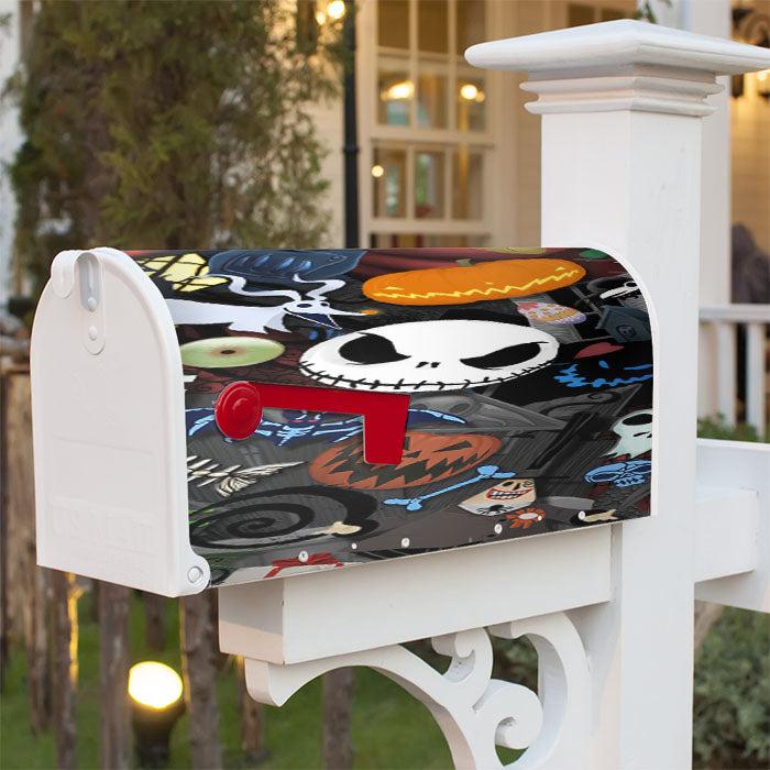 The Nightmare Before Christmas Disney 7 Magnetic Mailbox Cover 18" X 21" Outdoor Decor