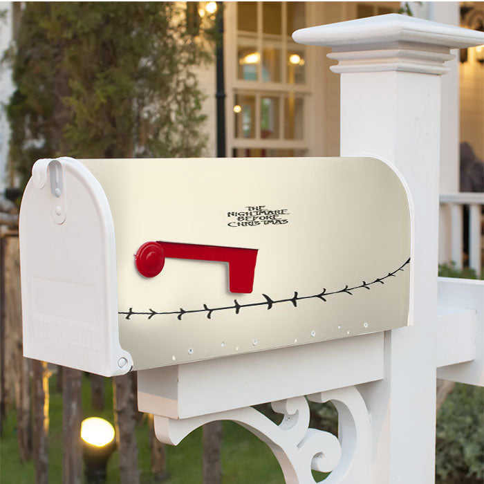 The Nightmare Before Christmas Smiley Magnetic Mailbox Cover 18" X 21" Outdoor Decor