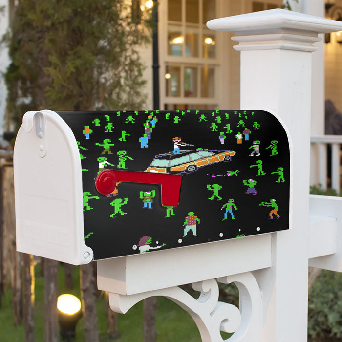 The Oregon Trail Zombie Wallpapers Magnetic Mailbox Cover 18" X 21" Outdoor Decor