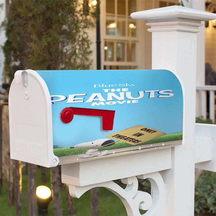 The Peanuts Movie Magnetic Mailbox Cover 18" X 21" Outdoor Decor