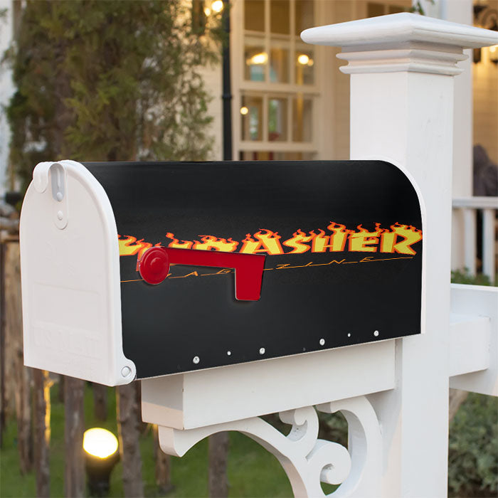 Thrasher Magazine Logo Magnetic Mailbox Cover 18" X 21" Outdoor Decor