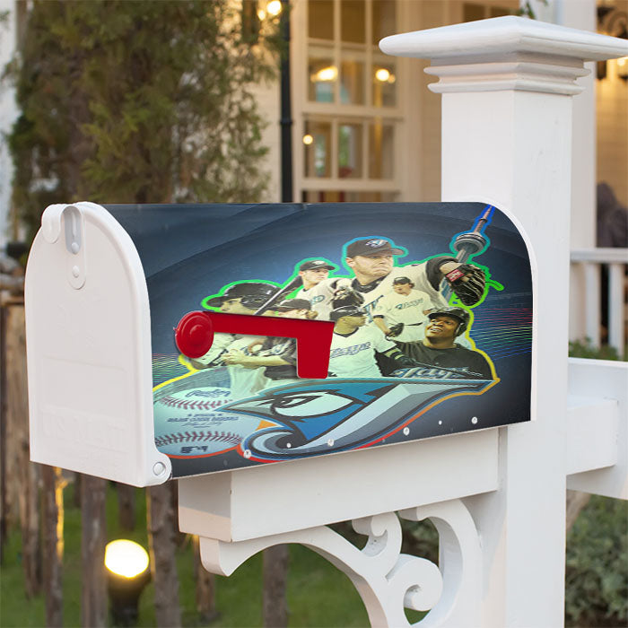 Toronto Blue Jays Mlb Baseball Magnetic Mailbox Cover 18" X 21" Outdoor Decor