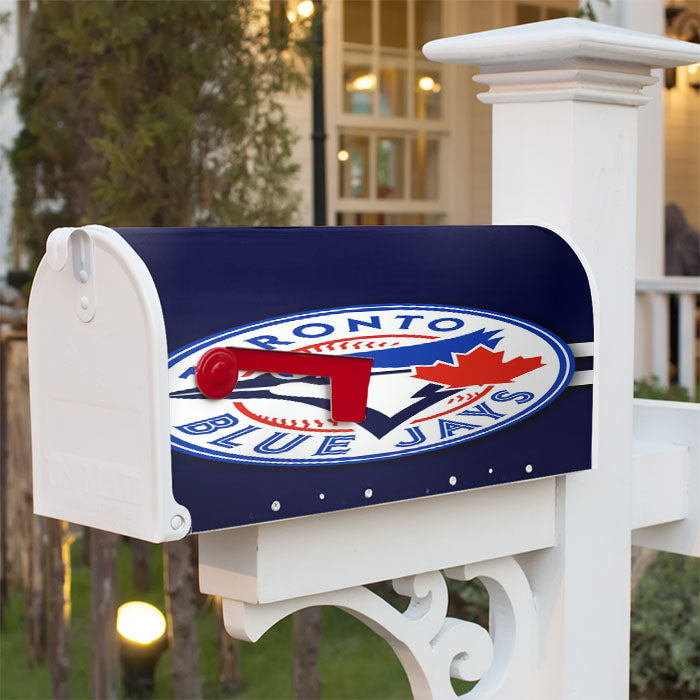 Toronto Blue Jays Toronto Blue Magnetic Mailbox Cover 18" X 21" Outdoor Decor