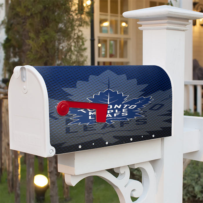Toronto Maple Leafs Nhl Magnetic Mailbox Cover 18" X 21" Outdoor Decor