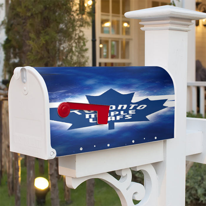 Toronto Maple Leafs Symbol Magnetic Mailbox Cover 18" X 21" Outdoor Decor