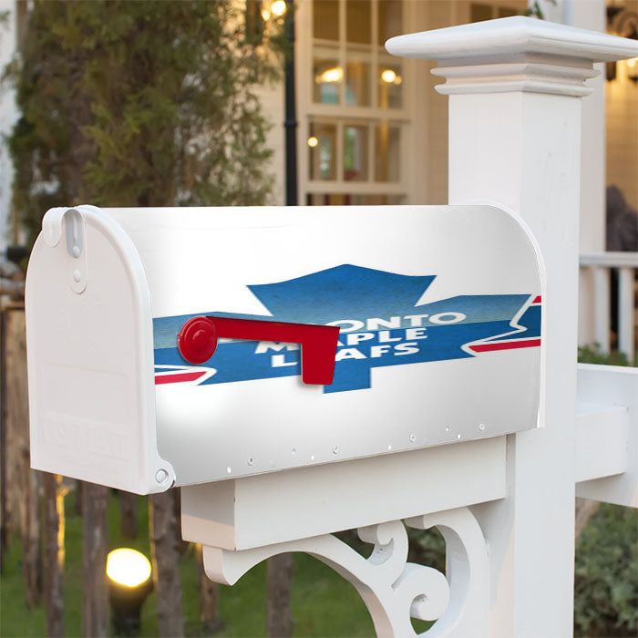 Toronto Maple Leafs White Magnetic Mailbox Cover 18" X 21" Outdoor Decor