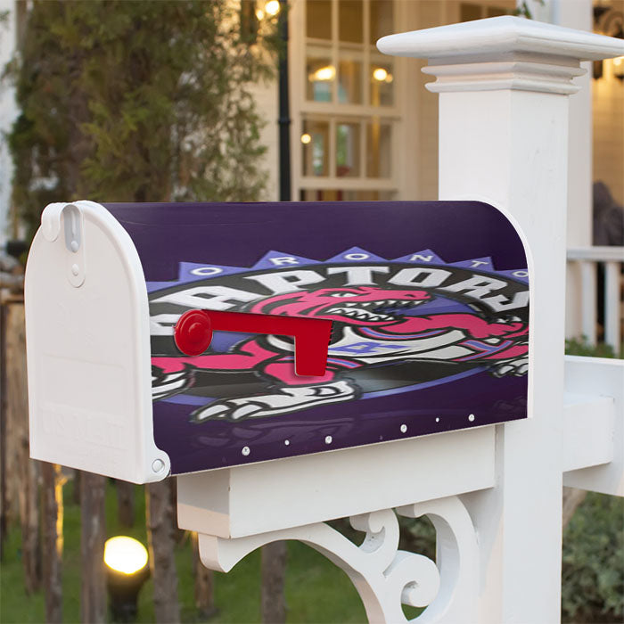 Toronto Raptors Magnetic Mailbox Cover 18" X 21" Outdoor Decor