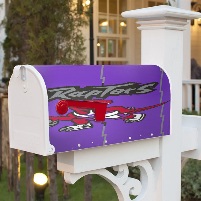 Toronto Raptors 1995 Nba Wallpaper Magnetic Mailbox Cover 18" X 21" Outdoor Decor