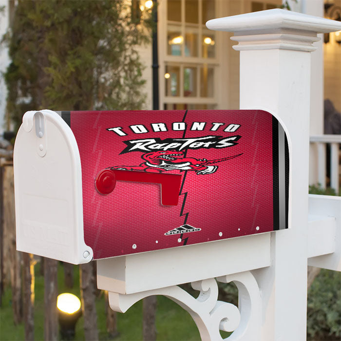 Toronto Raptors Smartphone Magnetic Mailbox Cover 18" X 21" Outdoor Decor