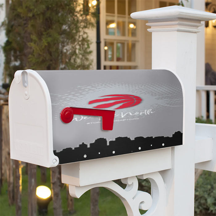 Toronto Raptors We The North Magnetic Mailbox Cover 18" X 21" Outdoor Decor