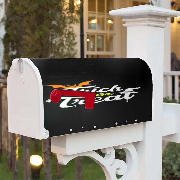 Trick Or Treat Halloween Magnetic Mailbox Cover 18" X 21" Outdoor Decor