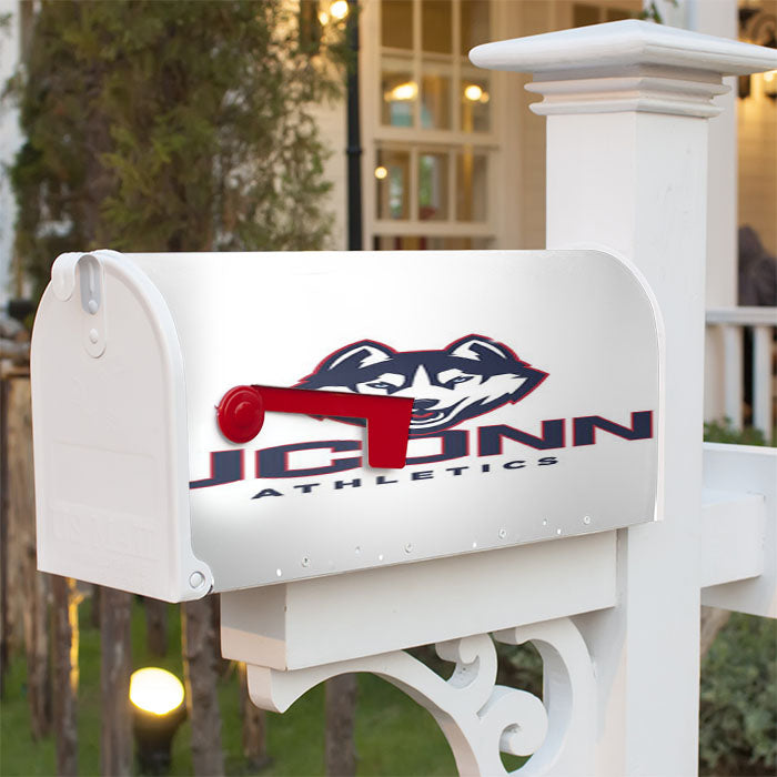 Uconn Athletics Magnetic Mailbox Cover 18" X 21" Outdoor Decor