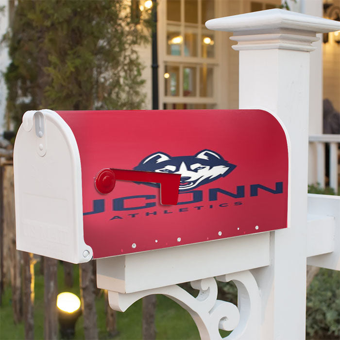 Uconn Athletics Red Magnetic Mailbox Cover 18" X 21" Outdoor Decor