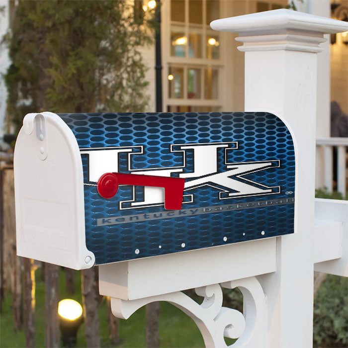 University Of Kentucky Basketball Magnetic Mailbox Cover 18" X 21" Outdoor Decor