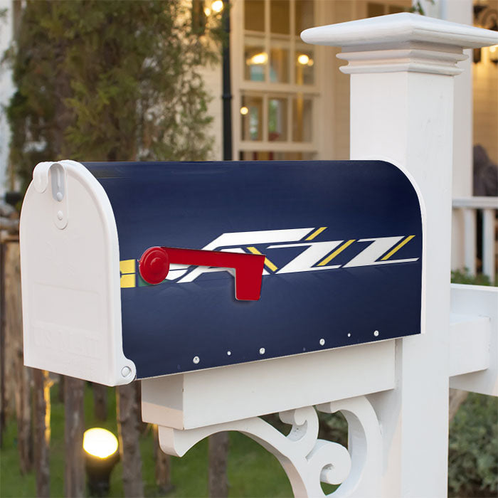 Utah Jazz New Magnetic Mailbox Cover 18" X 21" Outdoor Decor